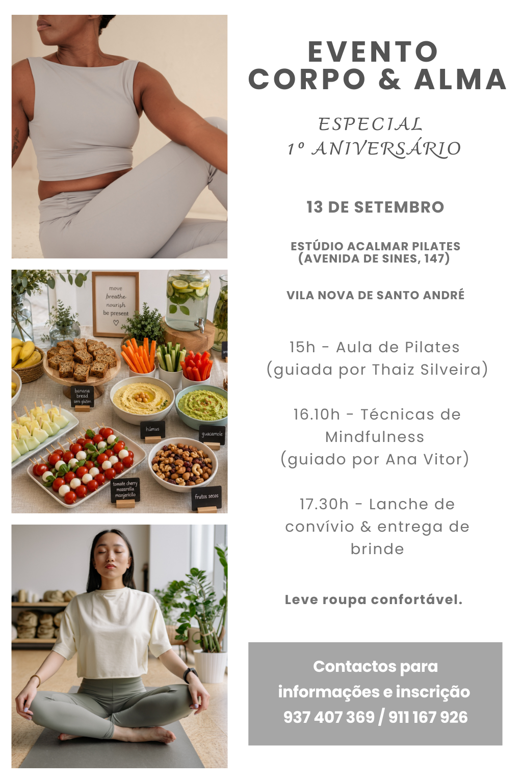 Evento Corpo & Alma